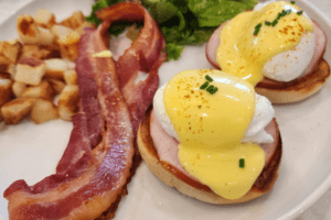 Port_Austin_Bed_and_Breakfast_Port_Austin_Michigan_Hotel_Image 19 - Port Austin Bed & Breakfast Eggs Benedict Breakfast